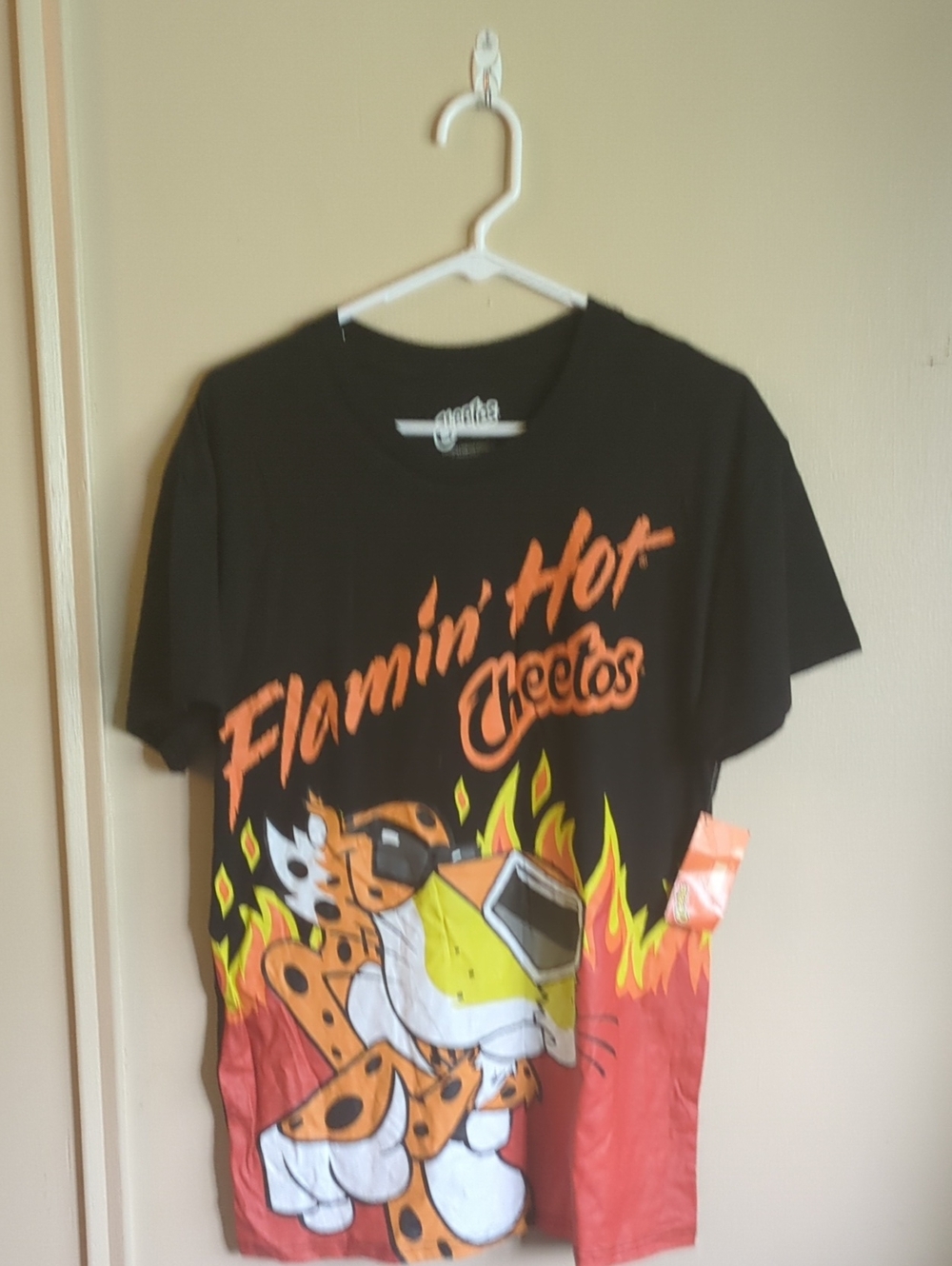 Cheetos Kids' 'Flamin' Hot' Graphic Tee - Black & Orange